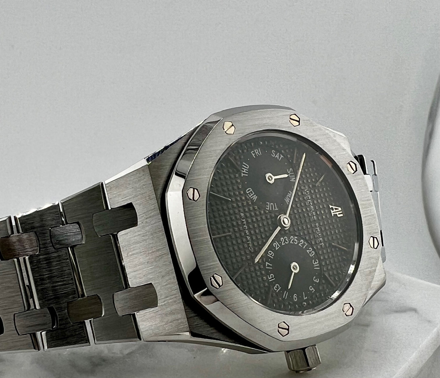 Audemars Piguet Royal Oak Day-date 25572ST Black Dial solo orologio only watch