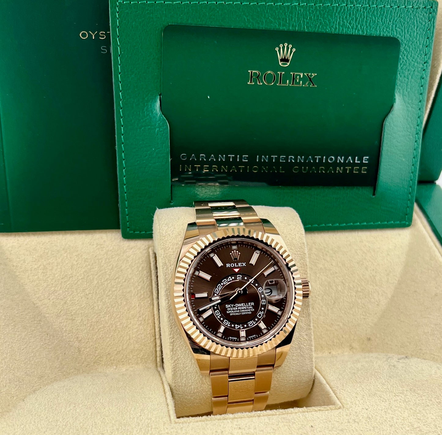 Rolex Sky-Dweller 326935 Chocolate 2022 New 42mm
