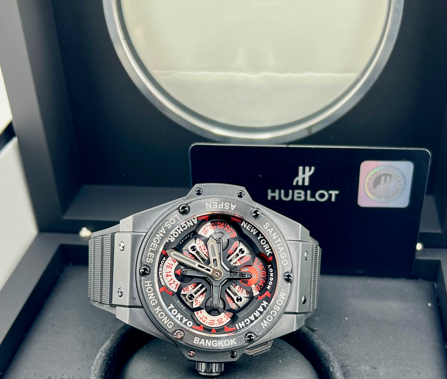 Hublot King Power Unico Gmt 771.CI.1170.RX 2020 full set 48mm