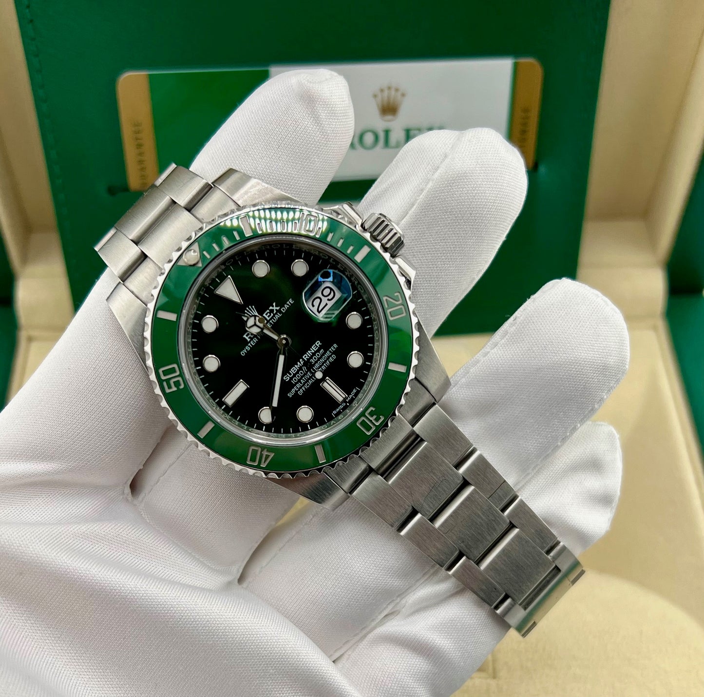 Rolex Submariner Date 116610LV 2018 Box&Paper (CH)