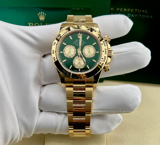 Rolex Cosmograph Daytona 126508 Green Dial New 2025