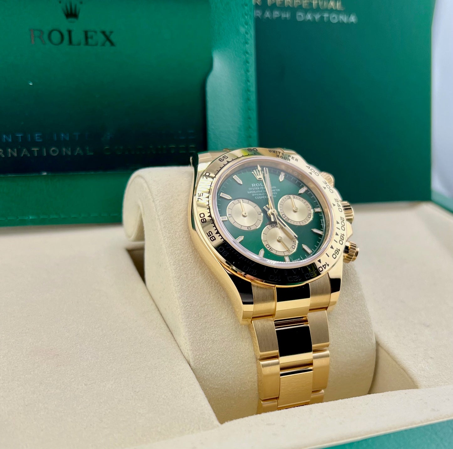 Rolex Cosmograph Daytona 126508 Green Dial New 2025