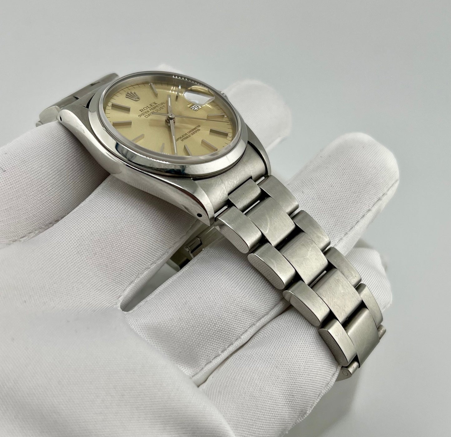 Rolex Datejust 36MM 16200 Oyster solo orologio only watch 1994