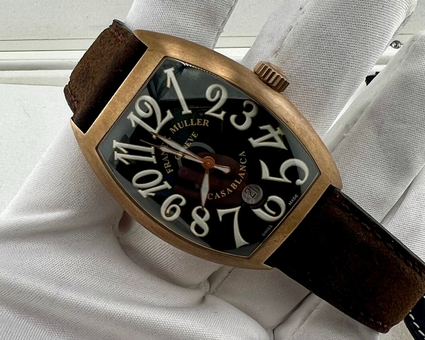 Franck Muller 7880 Casablanca Bronze 25TH Anniversary 3-50 limited edition