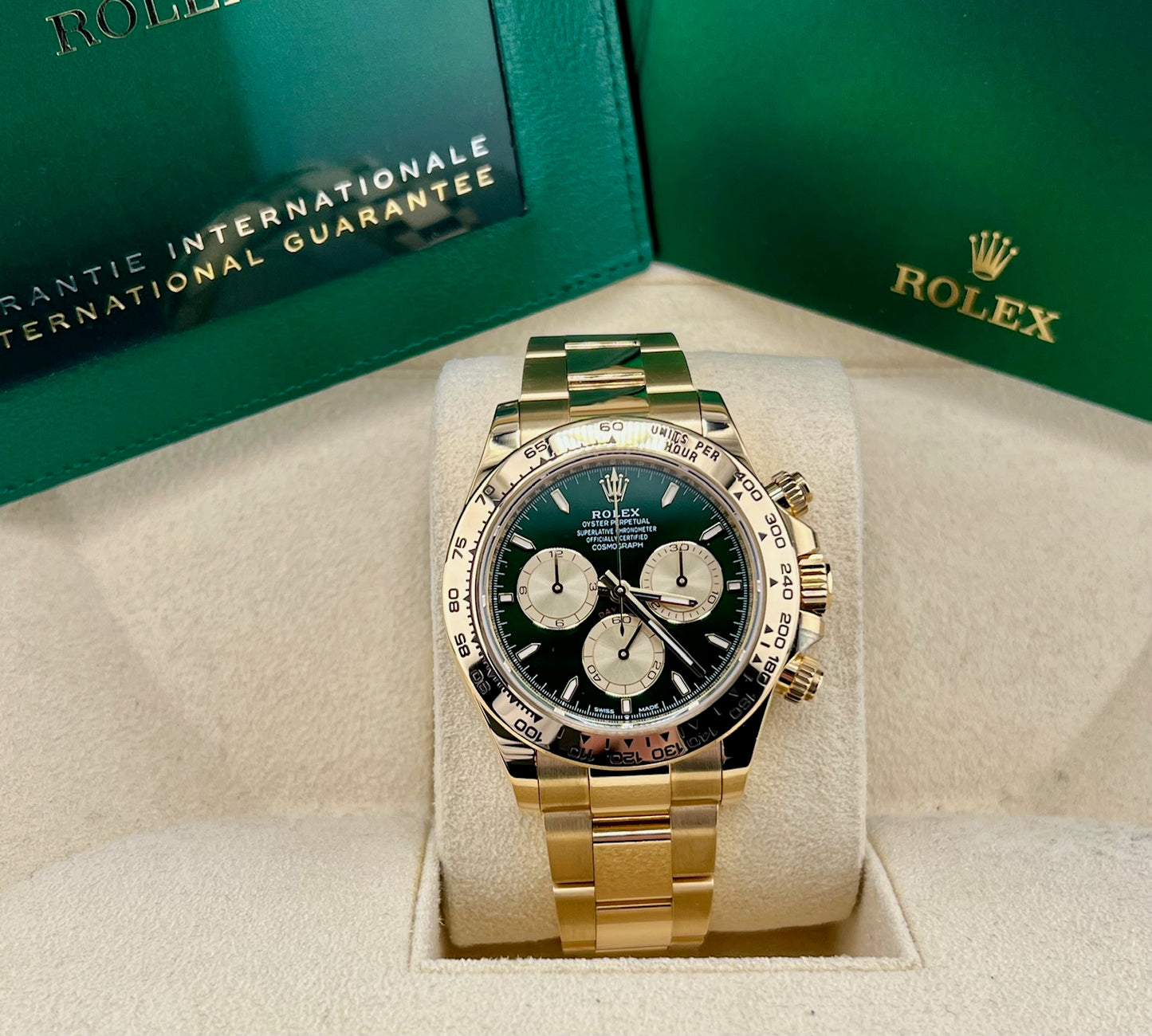 Rolex Cosmograph Daytona 126508 Green Dial 2025