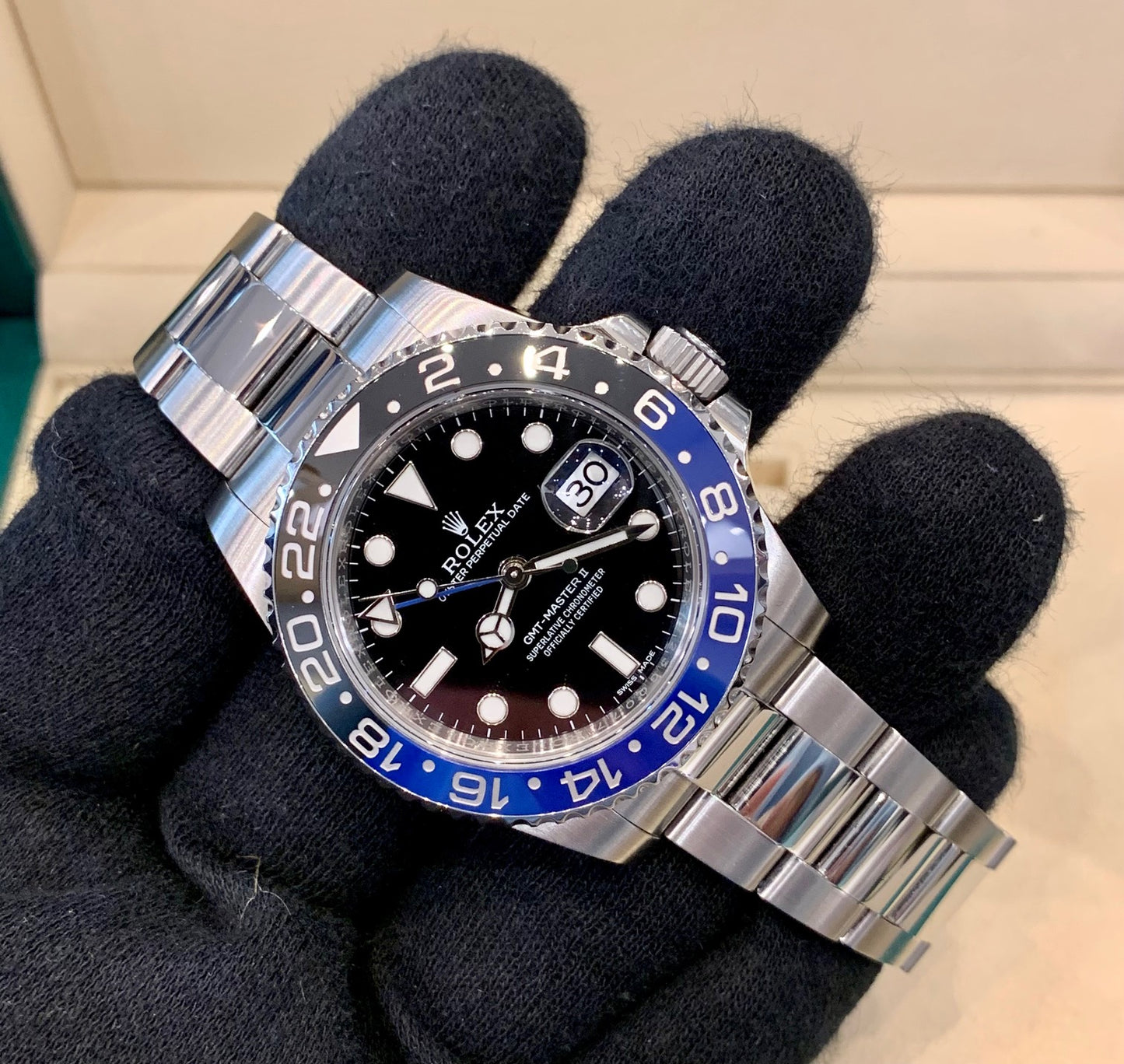 Rolex GMT-Master II "Batman" 116710BLNR 2018 ITA like new