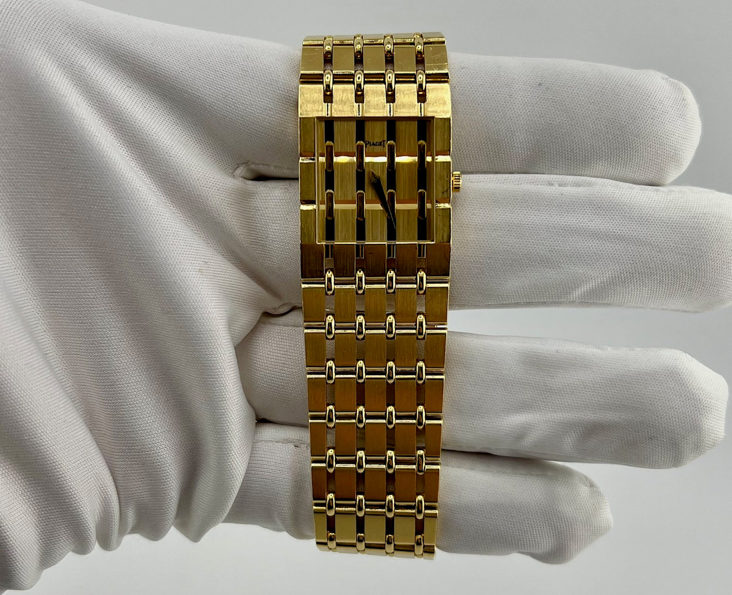 Piaget bracelet watch yellow gold