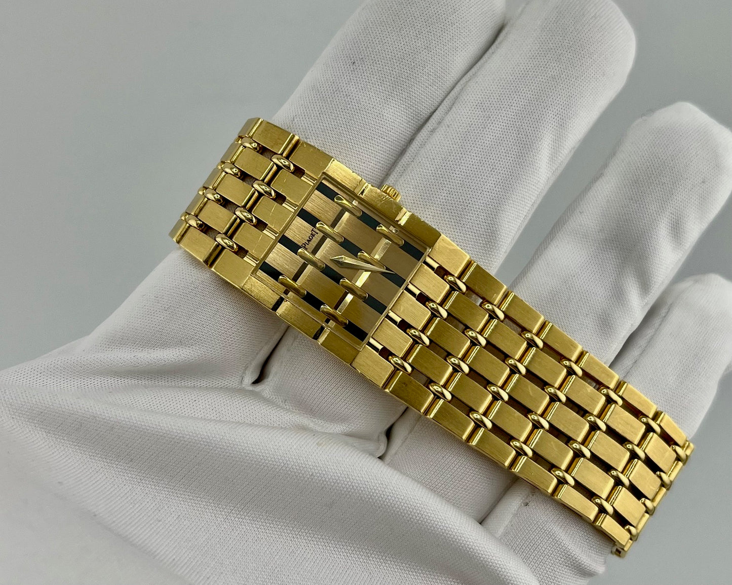 Piaget bracelet watch yellow gold