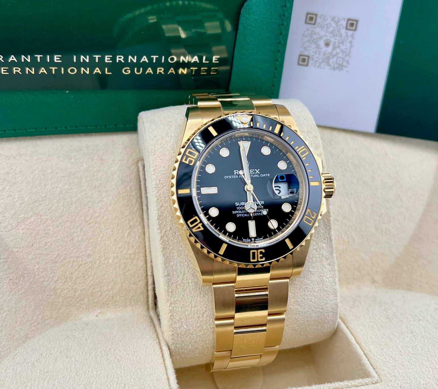 Rolex Submariner Date 41mm 126618LN 2022 + Service Rolex 2024