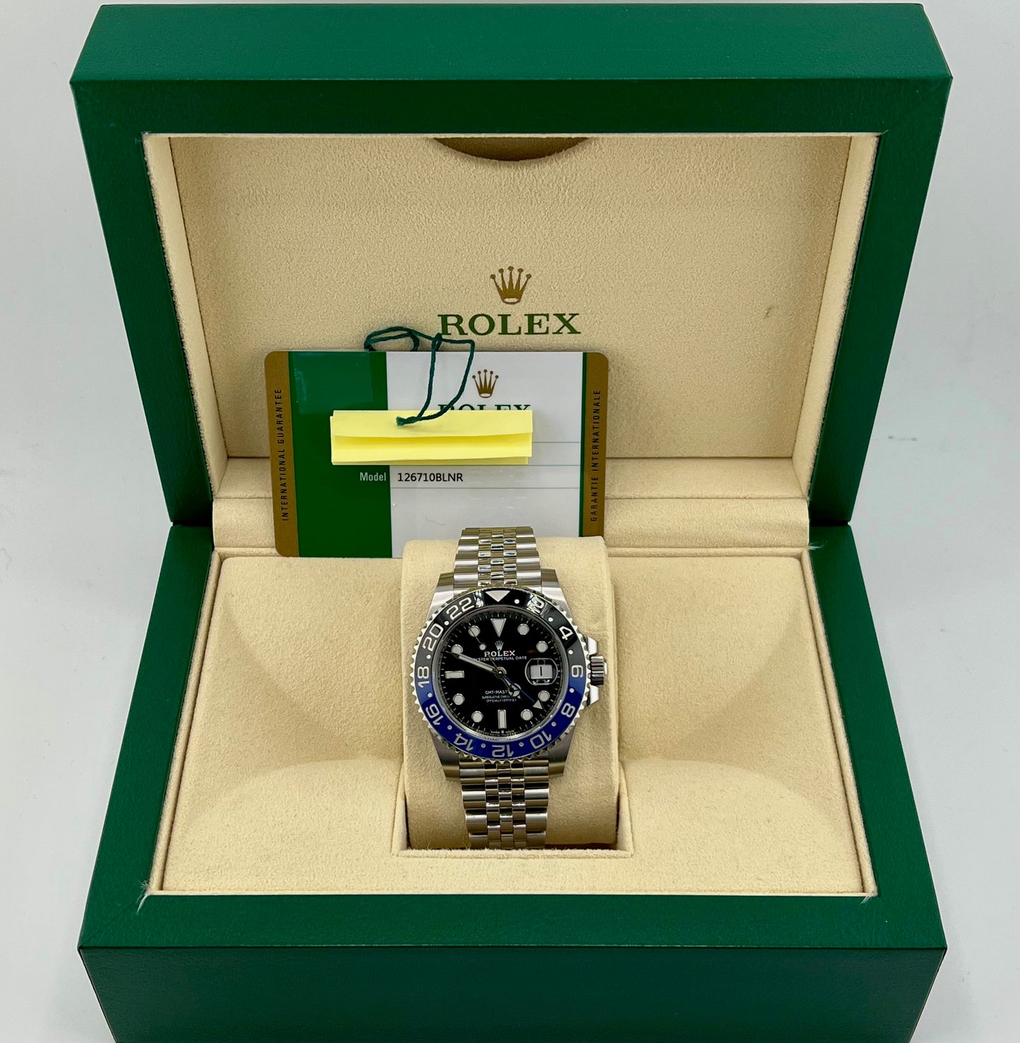 Rolex GMT-Master II ''Batman'' 126710BLNR 2019 NEW (HK)