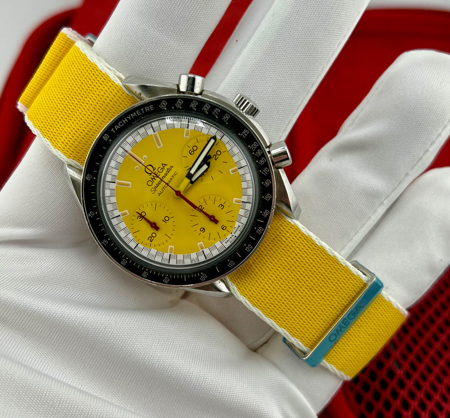 Omega Speedmaster Schumacher 3810.12.40 solo orologio only watch