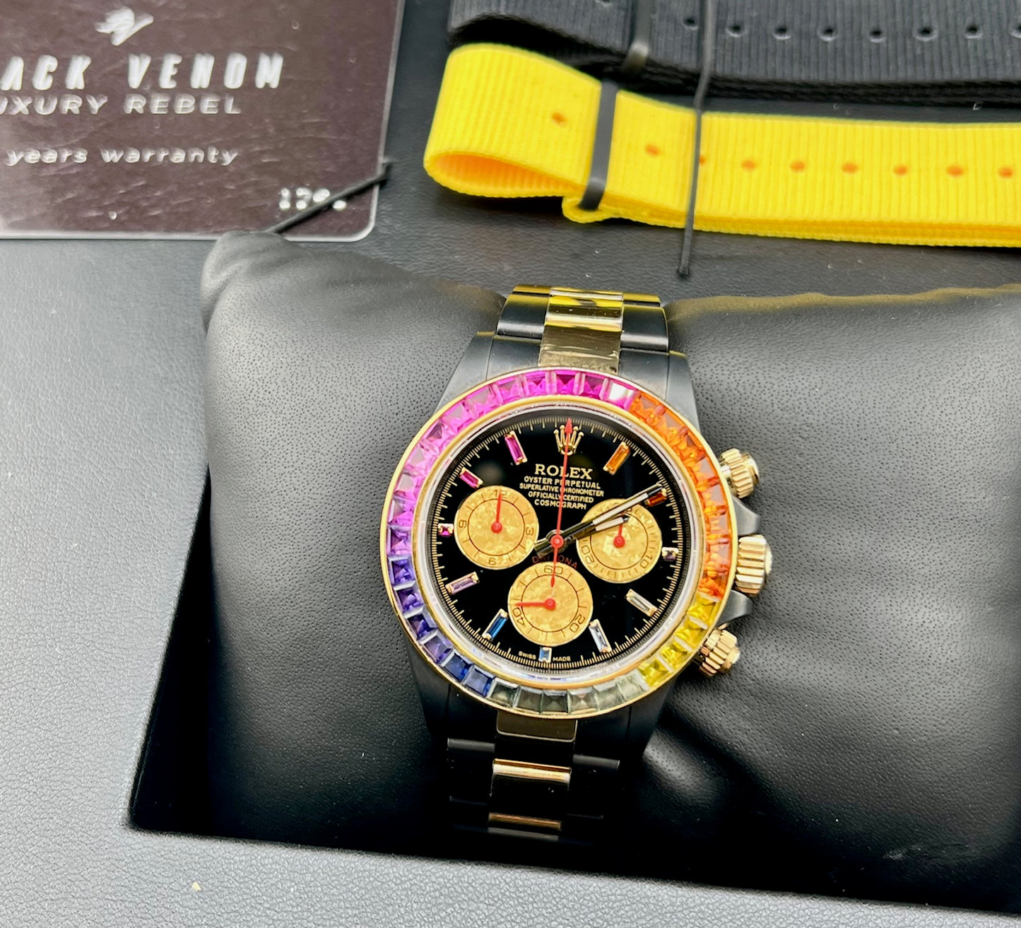 Rolex Daytona 116503 Black Venom 2022 CVD Rainbow