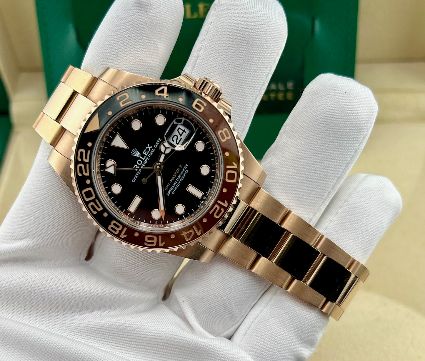 Rolex GMT-Master II 126715CHNR 2023 Full Set Everose