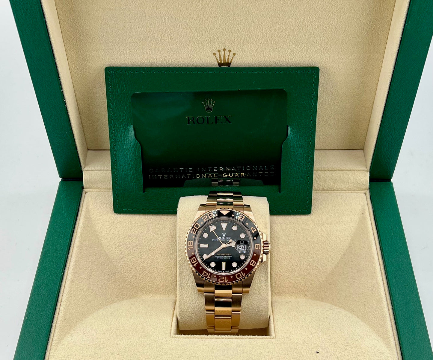 Rolex GMT-Master II 126715CHNR 2023 Full Set Everose