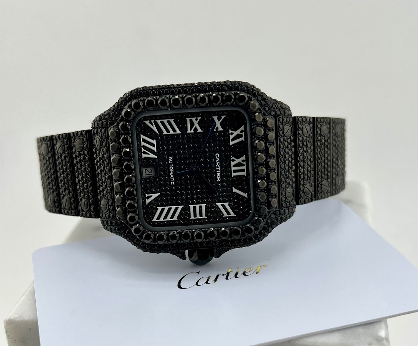 Cartier Santos Large WSSA0018 Custom total Black 2023