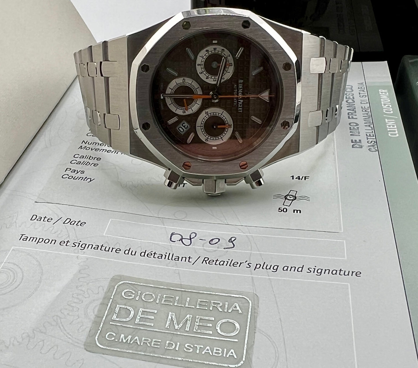 Audemars Piguet Royal Oak Chronograph 26300ST 39mm Full Set 2009