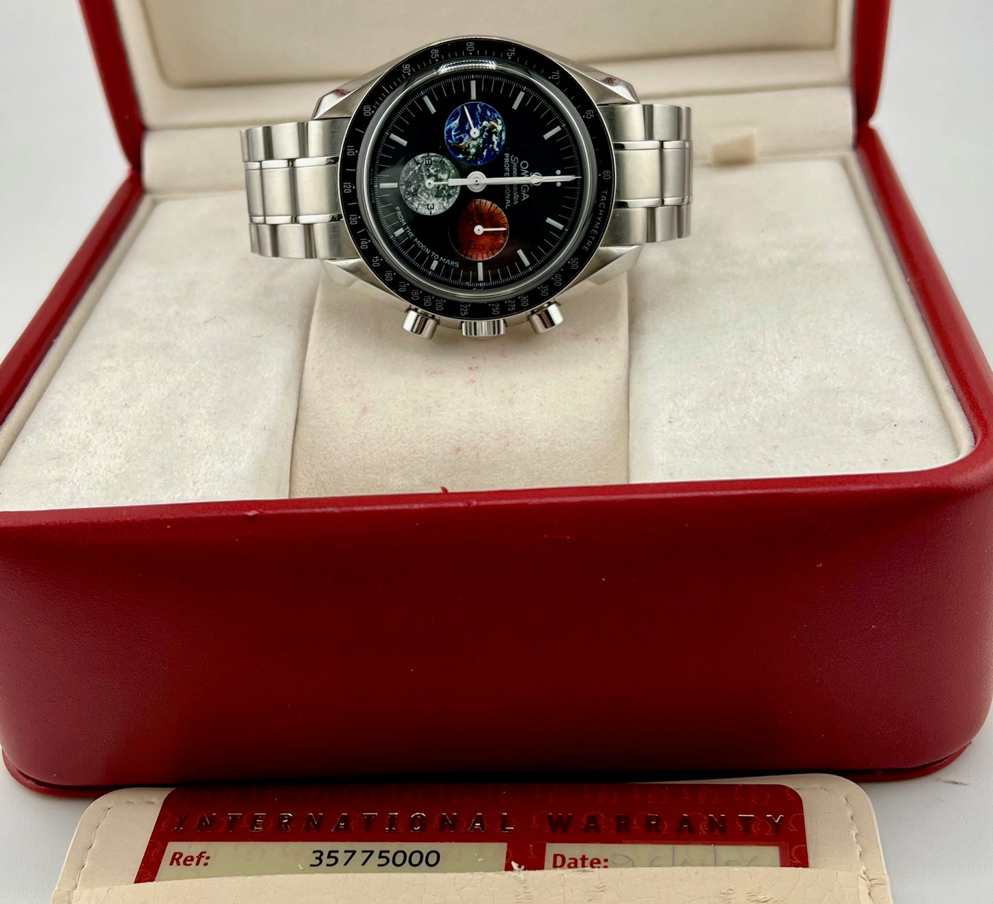 Omega Speedmaster Moon To Mars 35775000 Box&paper 2006