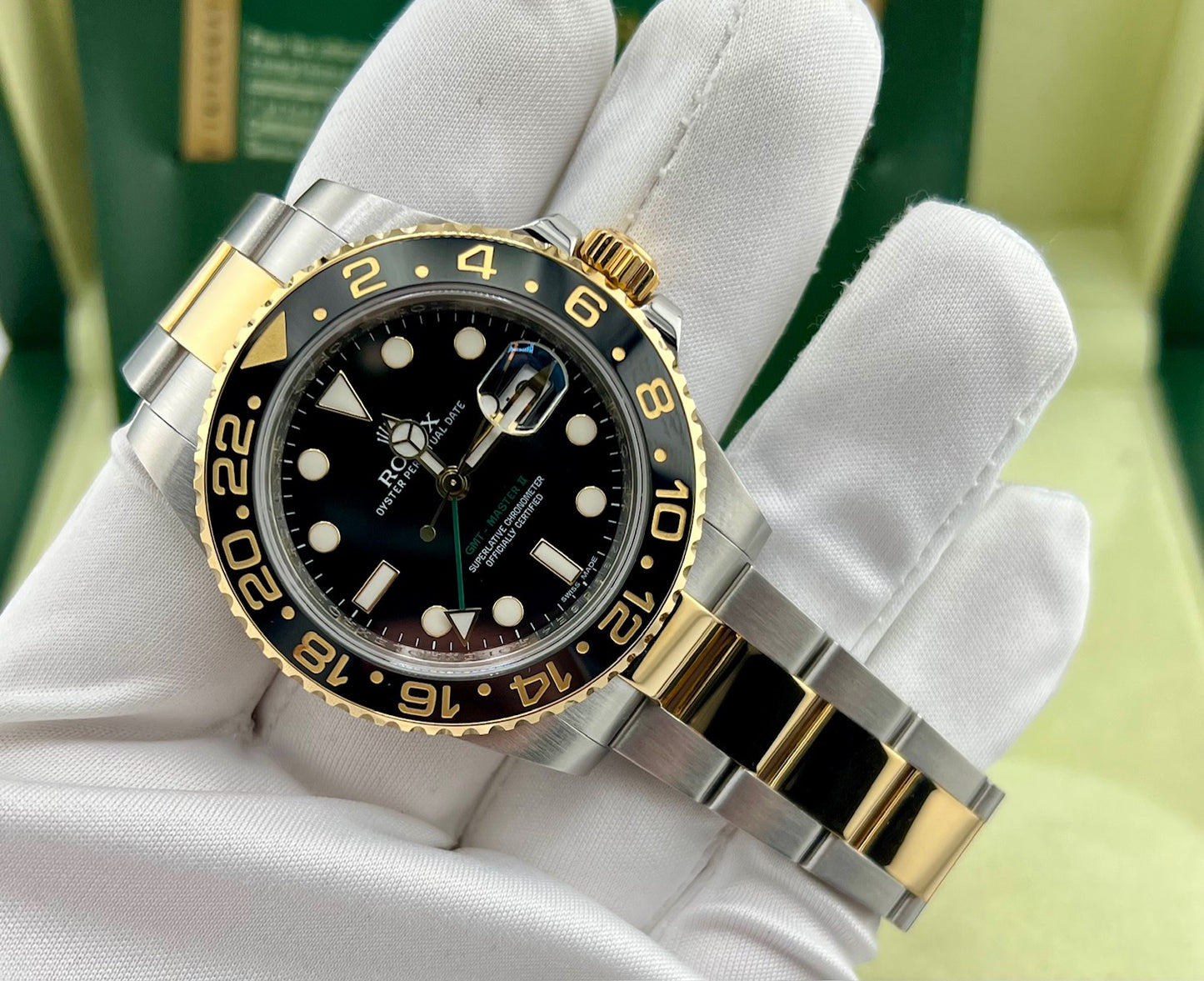 Rolex GMT-Master II 116713LN 2012 Box&paper HK