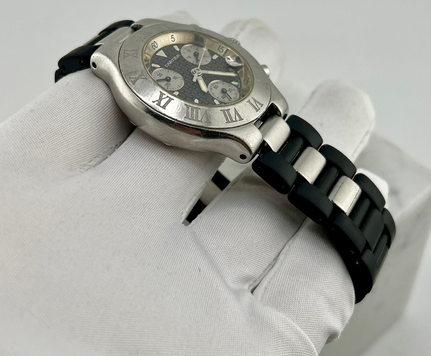 Cartier 21 Chronoscaph 2424 No paper 38mm Quartz