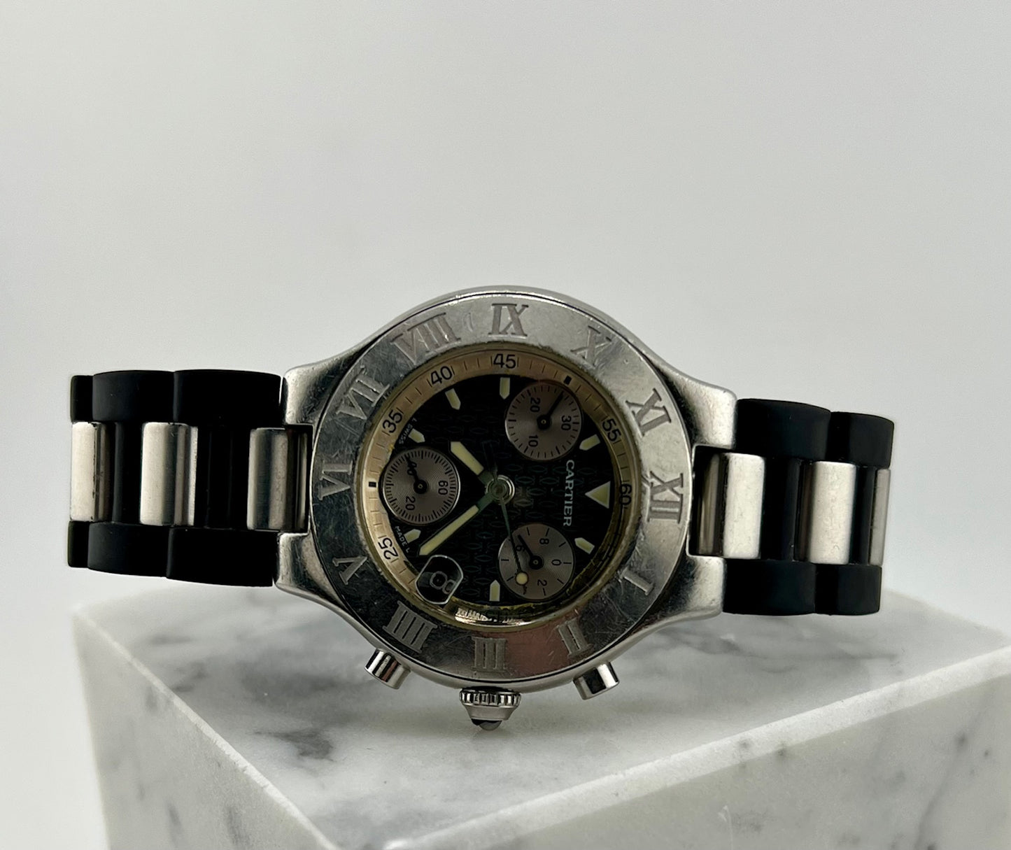 Cartier 21 Chronoscaph 2424 No paper 38mm Quartz