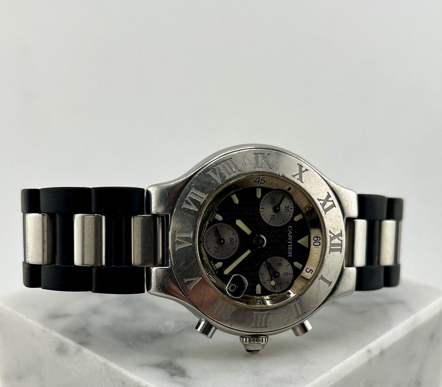 Cartier 21 Chronoscaph 2424 No paper 38mm Quartz