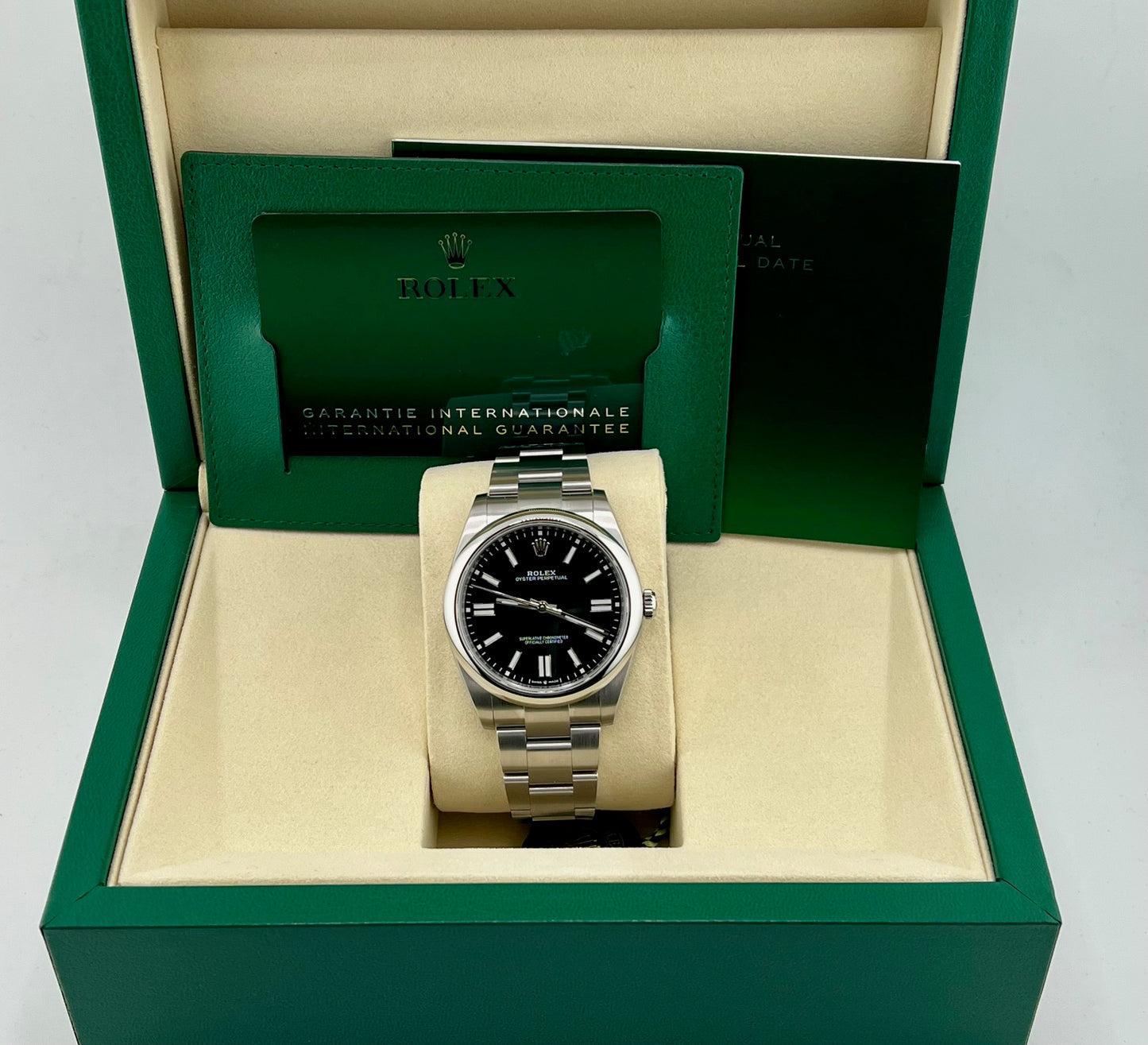 Rolex Oyster Perpetual 41mm 124300 Black Dial 2025 New
