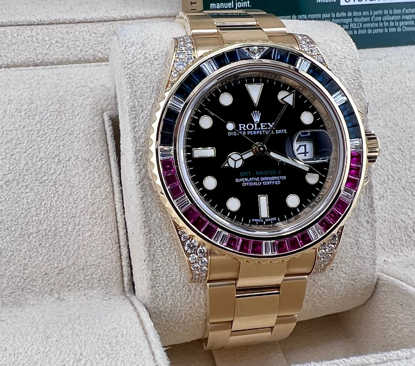 Rolex GMT-Master II 116758SARU 2013 Box&Paper( Portogallo)