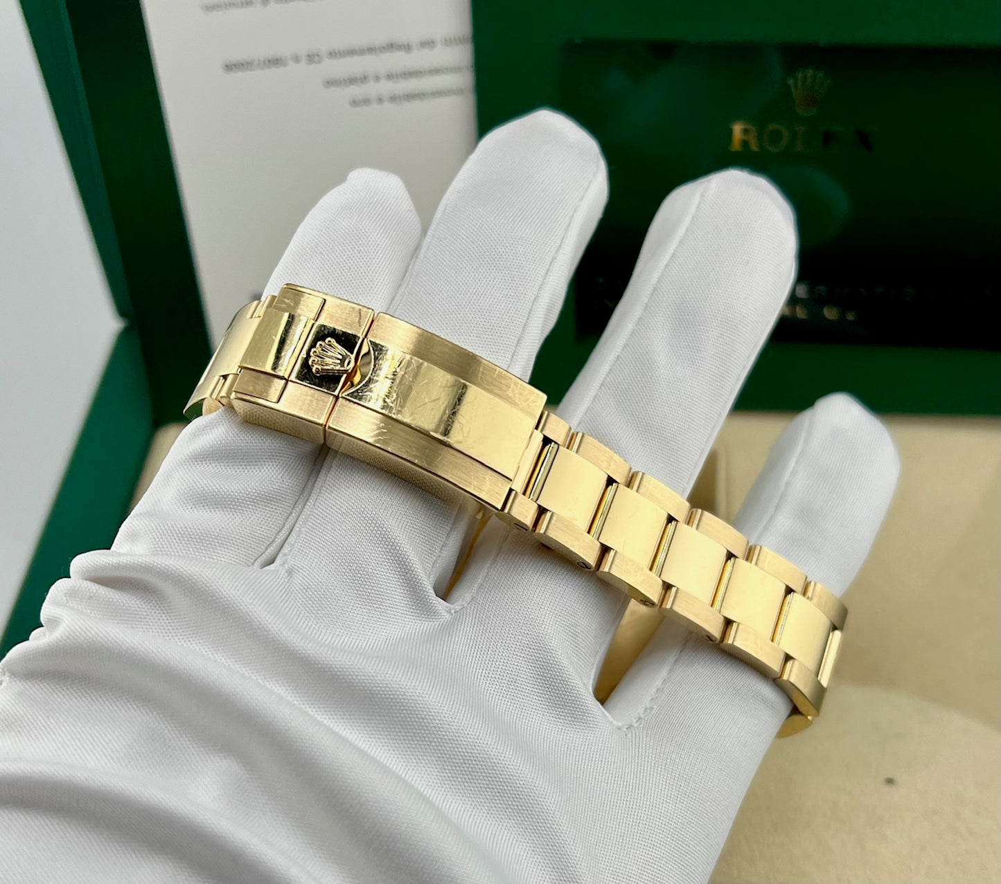 Rolex Cosmograph Daytona Black Dial Diamond Index 2024 full set