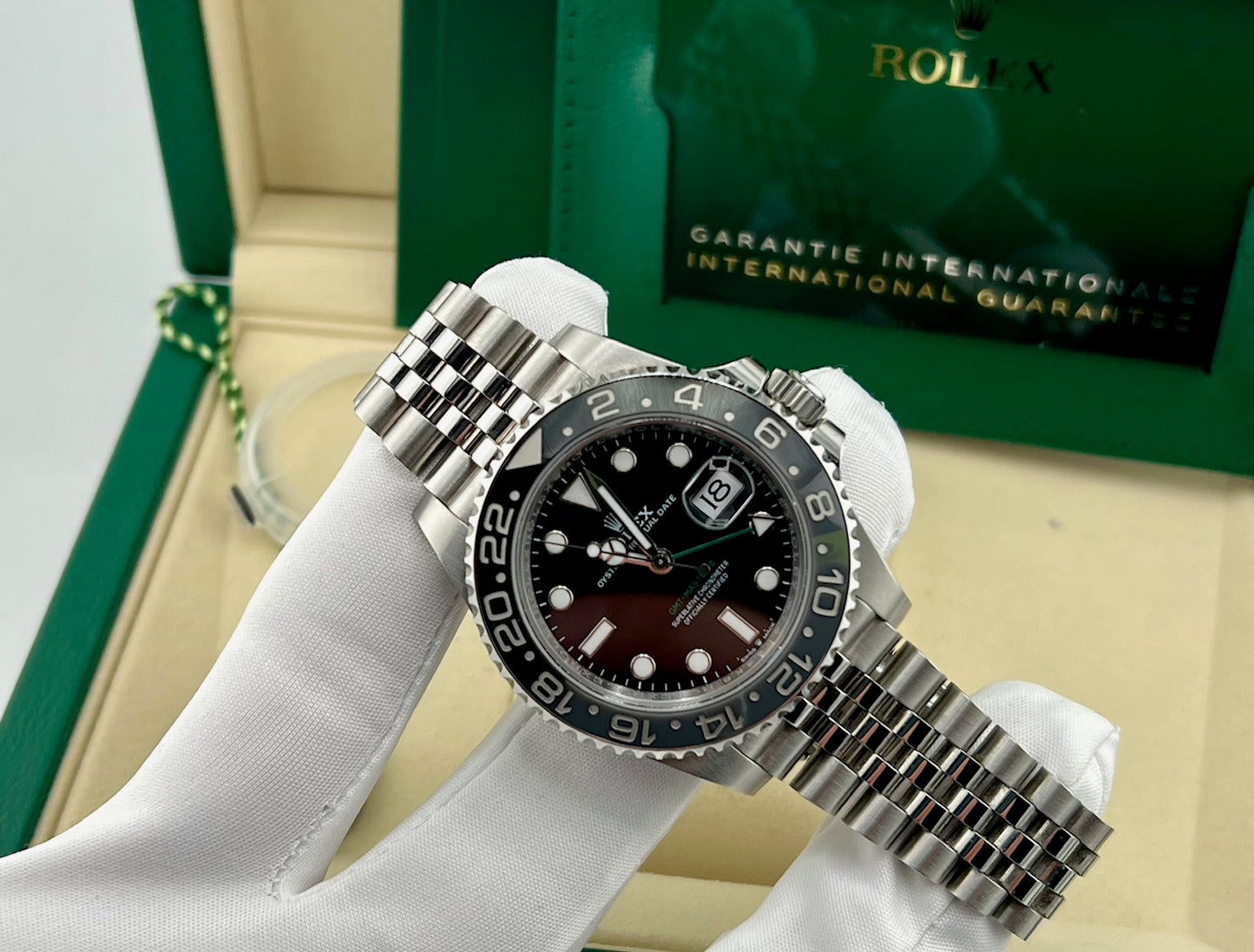 Rolex GMT-Master II ''Bruce Wayne'' 126710GRNR Jubilèe 2025 New