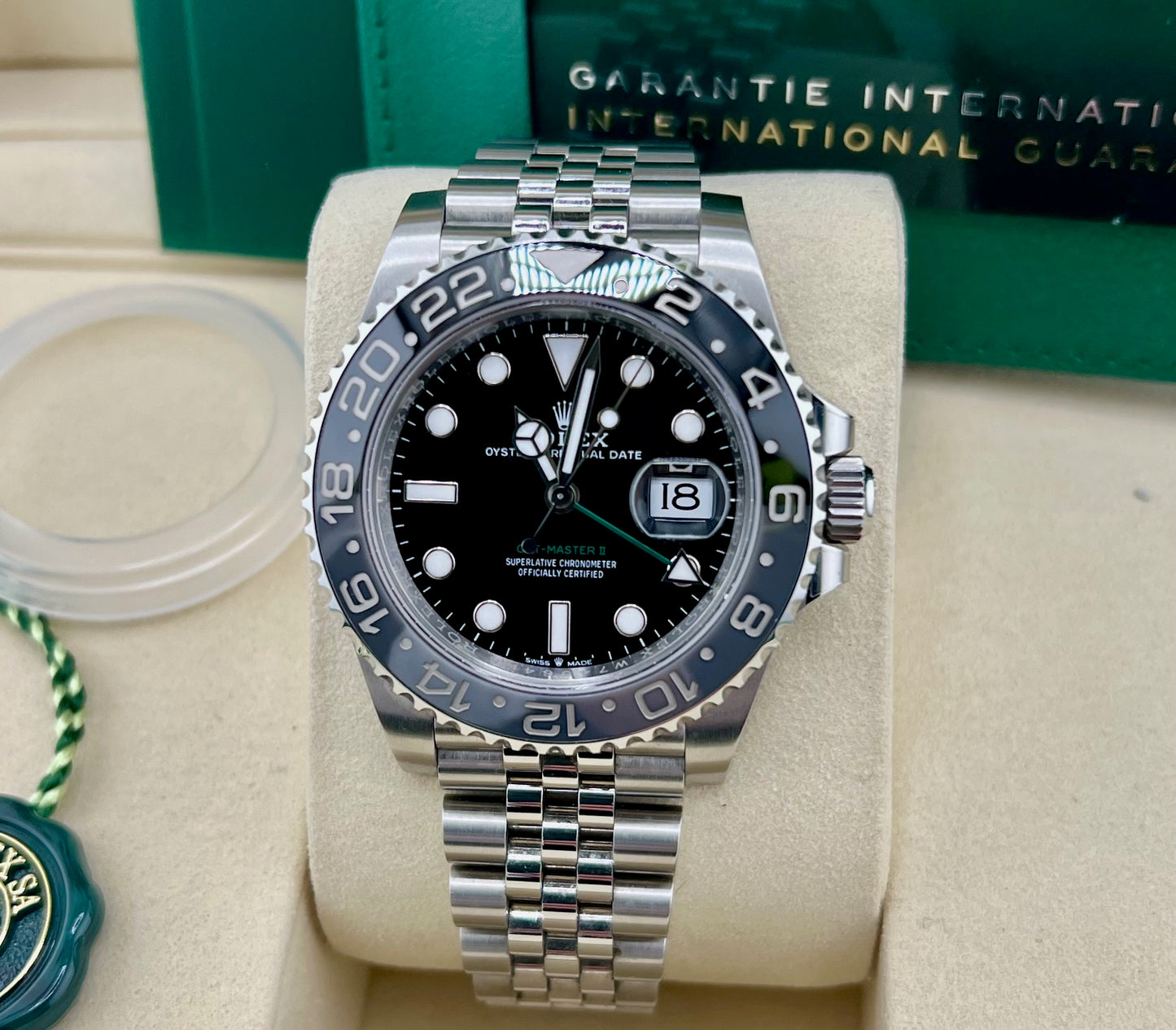 Rolex GMT-Master II ''Bruce Wayne'' 126710GRNR Jubilèe 2025 New
