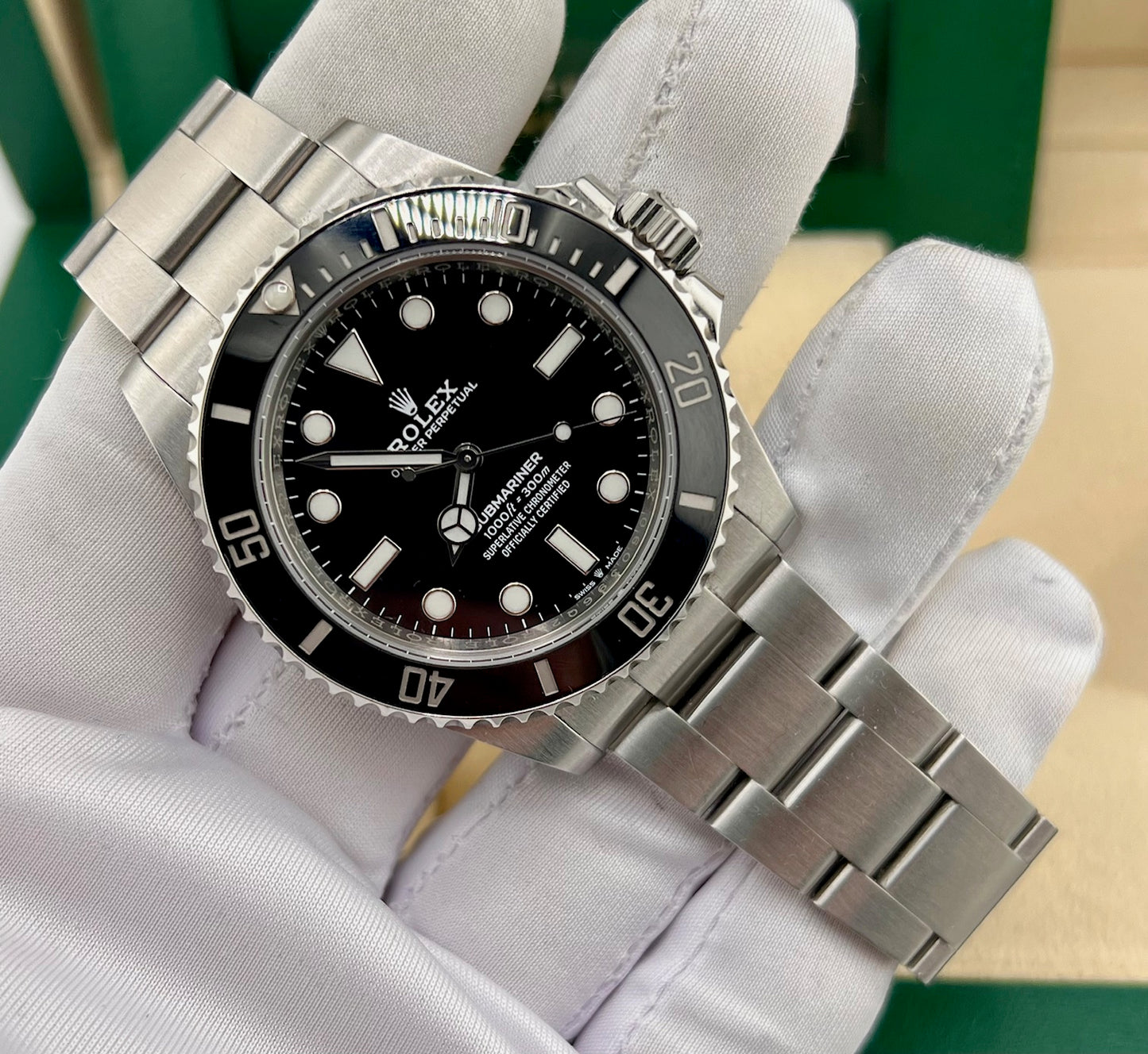 Rolex Submariner 124060 41mm No Date 2020 Box&Paper