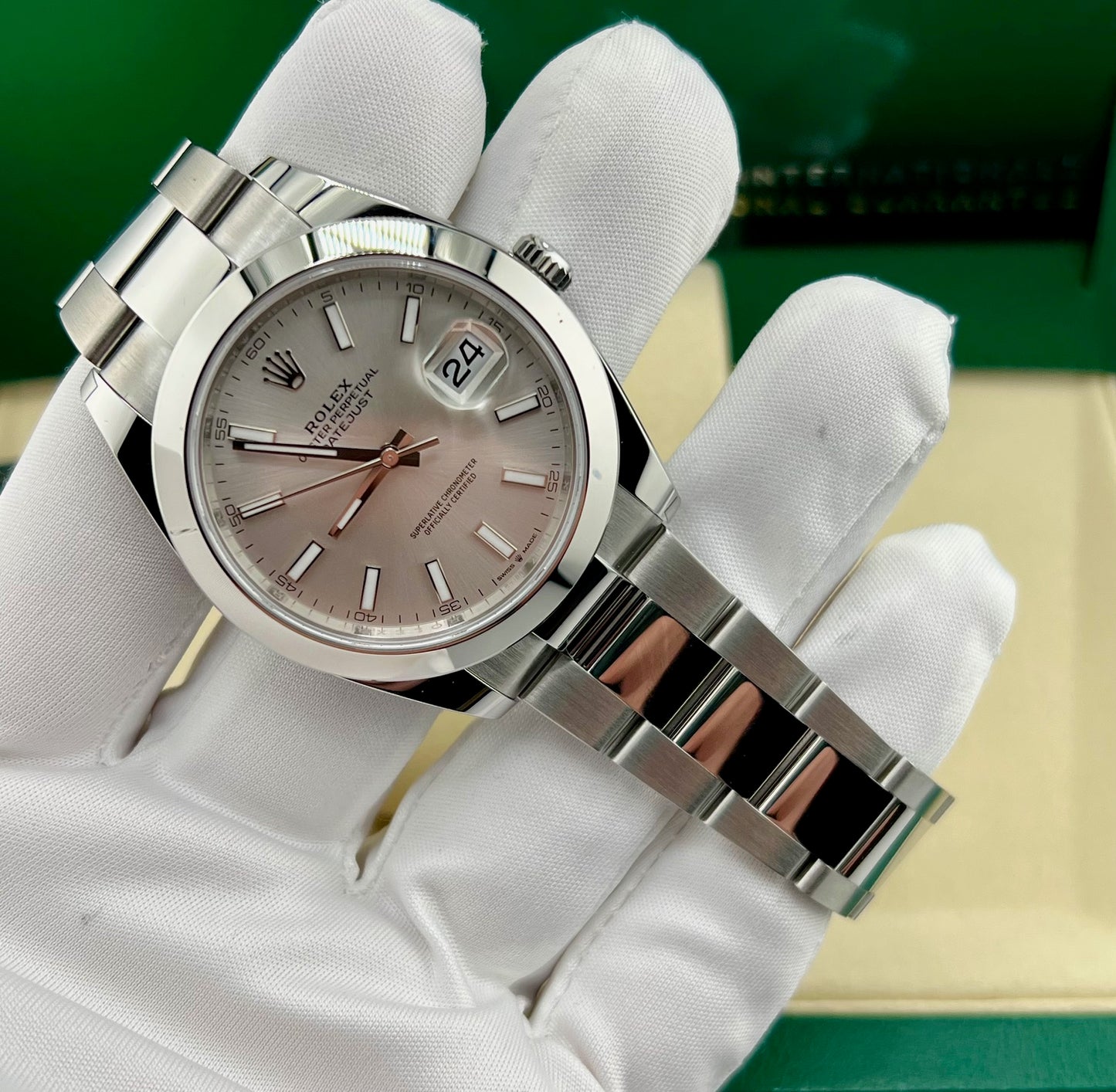 Rolex Datejust 41mm 126300 Silver Dial Oyster 2025 New