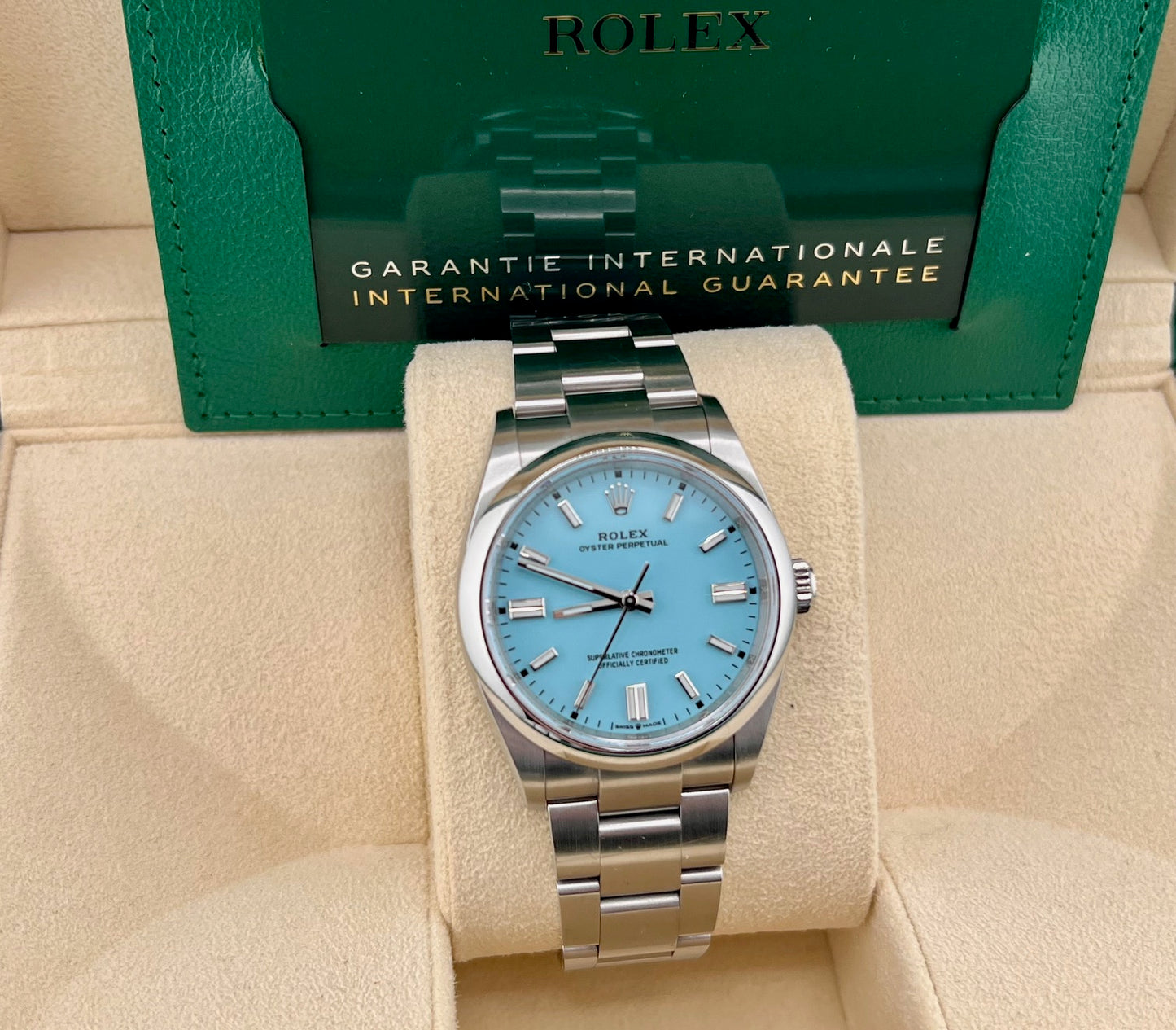 Rolex Oyster Perpetual 36mm Tiffany 126000 2022