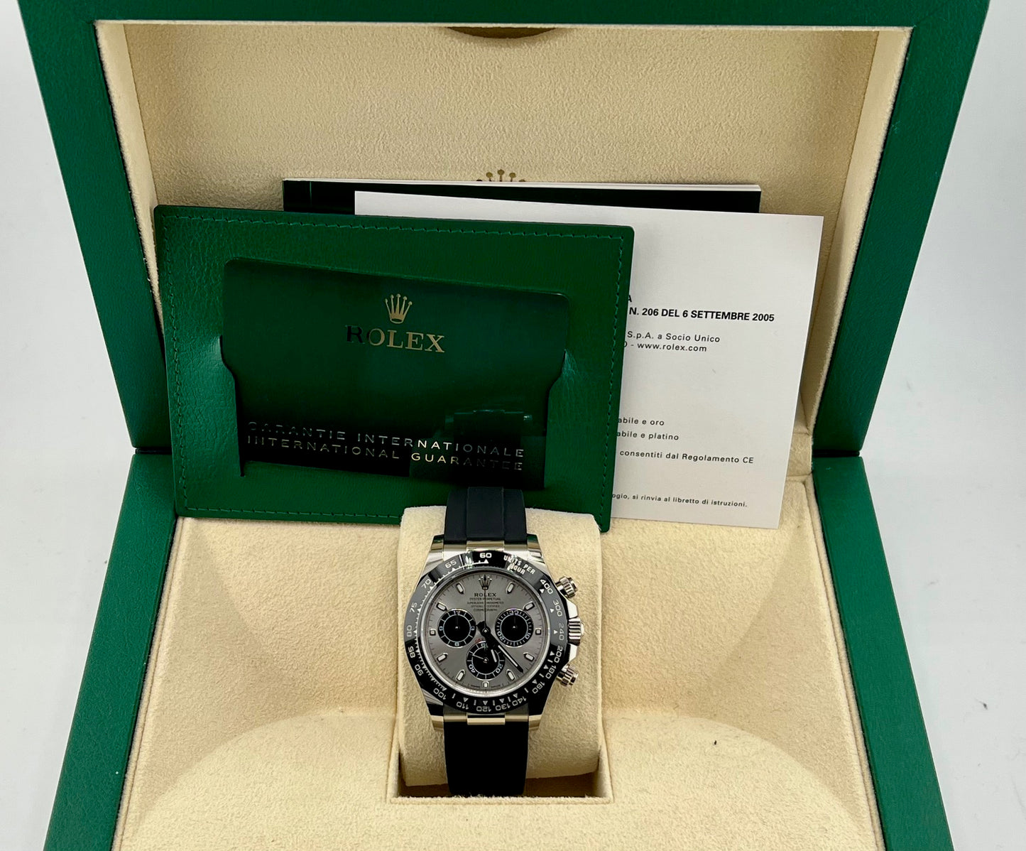 Rolex Daytona 116519LN Ghost 2022 full set