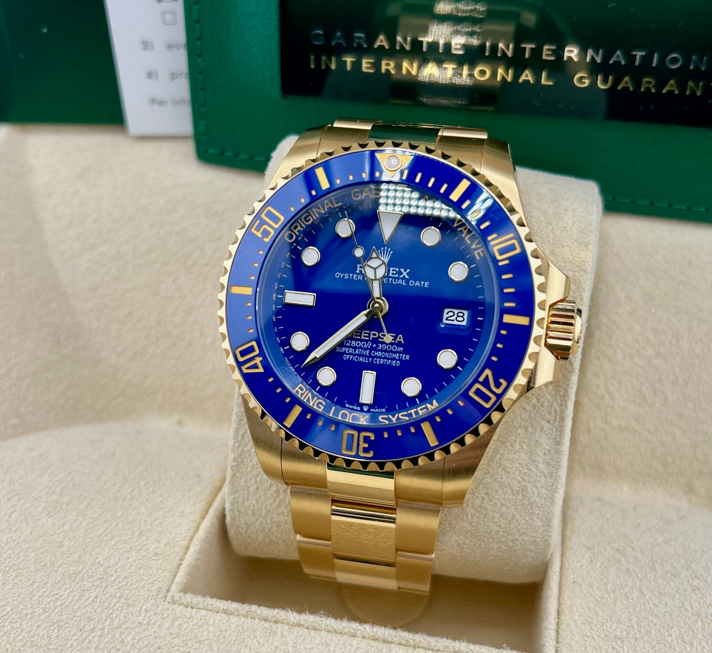Rolex Deepsea 136668LB 44mm yellow gold 2025