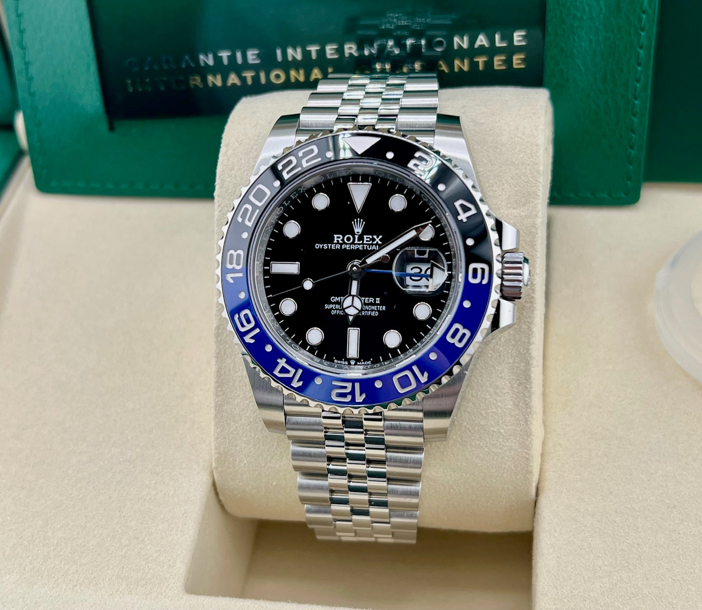 Rolex GMT-Master II ''Batman'' Jubilèe NEW 2025 126710BLNR