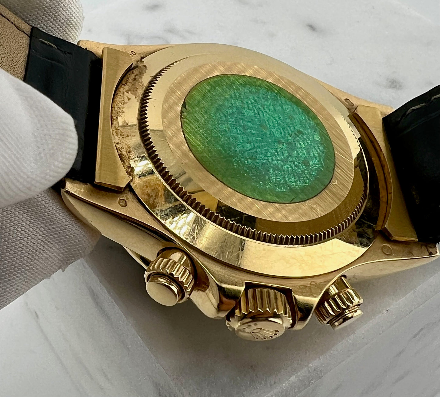 Rolex Daytona 116528 Newman Dial 2006 No Bracelet Gold