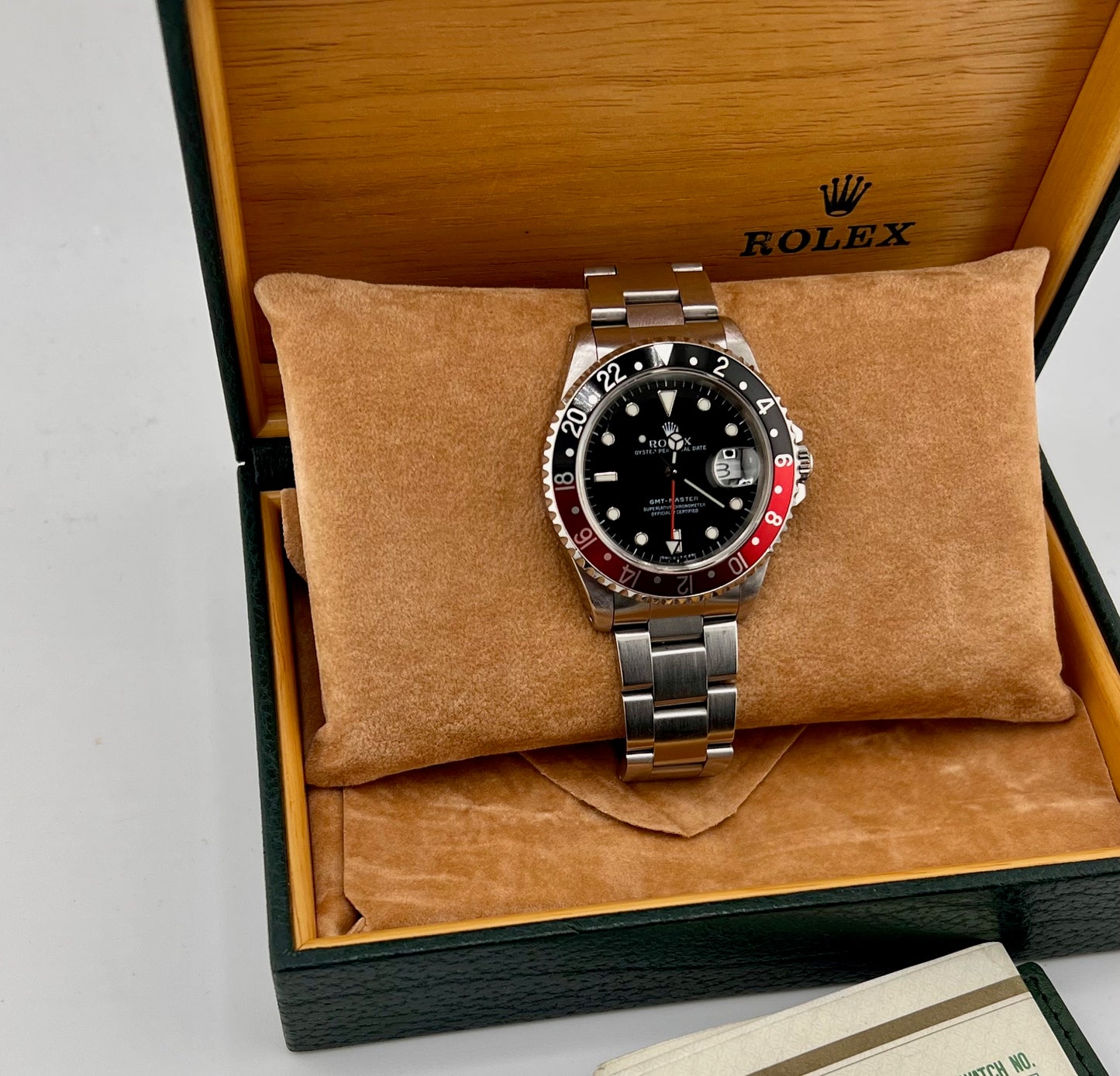 Rolex GMT-Master I 16700 Coke 1999 Box&Paper (japan)