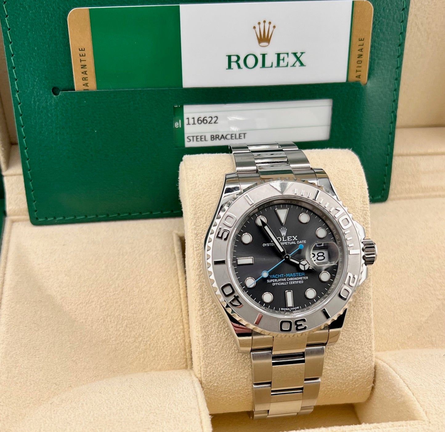 Rolex Yacht-Master 40mm 116622 Rhodium Dial 2016 ITA