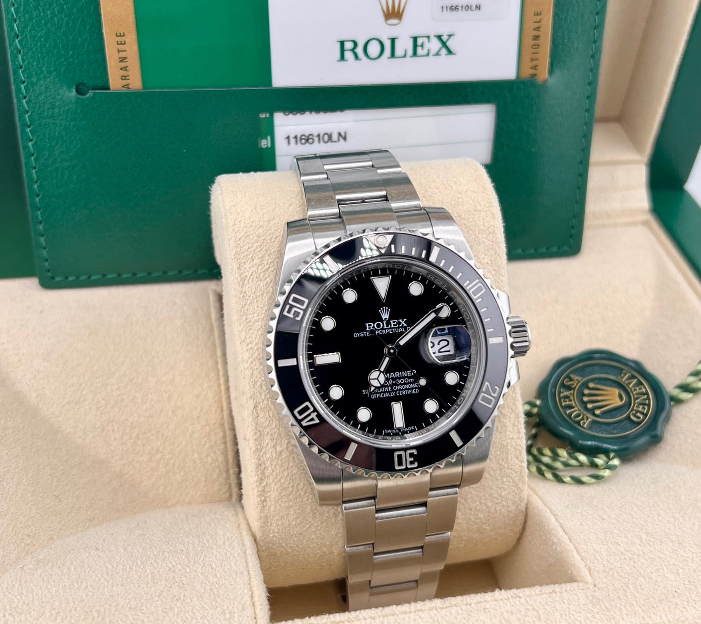 Rolex Submariner Date 40mm 116610LN 2017 Full Set
