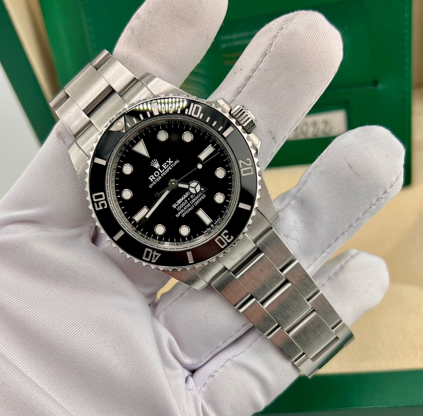 Rolex Submariner No date 124060 2022 Full set 41mm