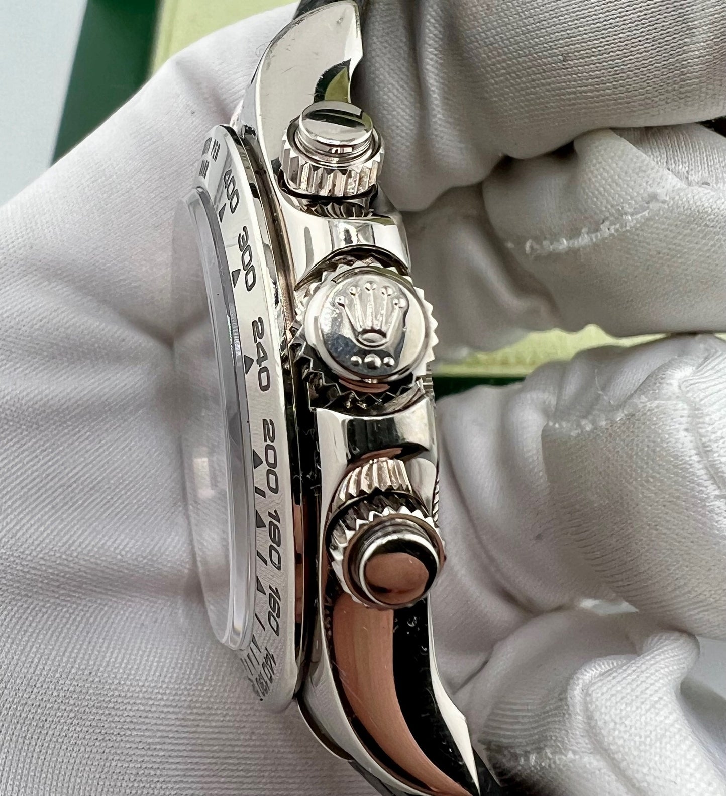 Rolex Daytona 116519 White Gold Racing Dial 2002