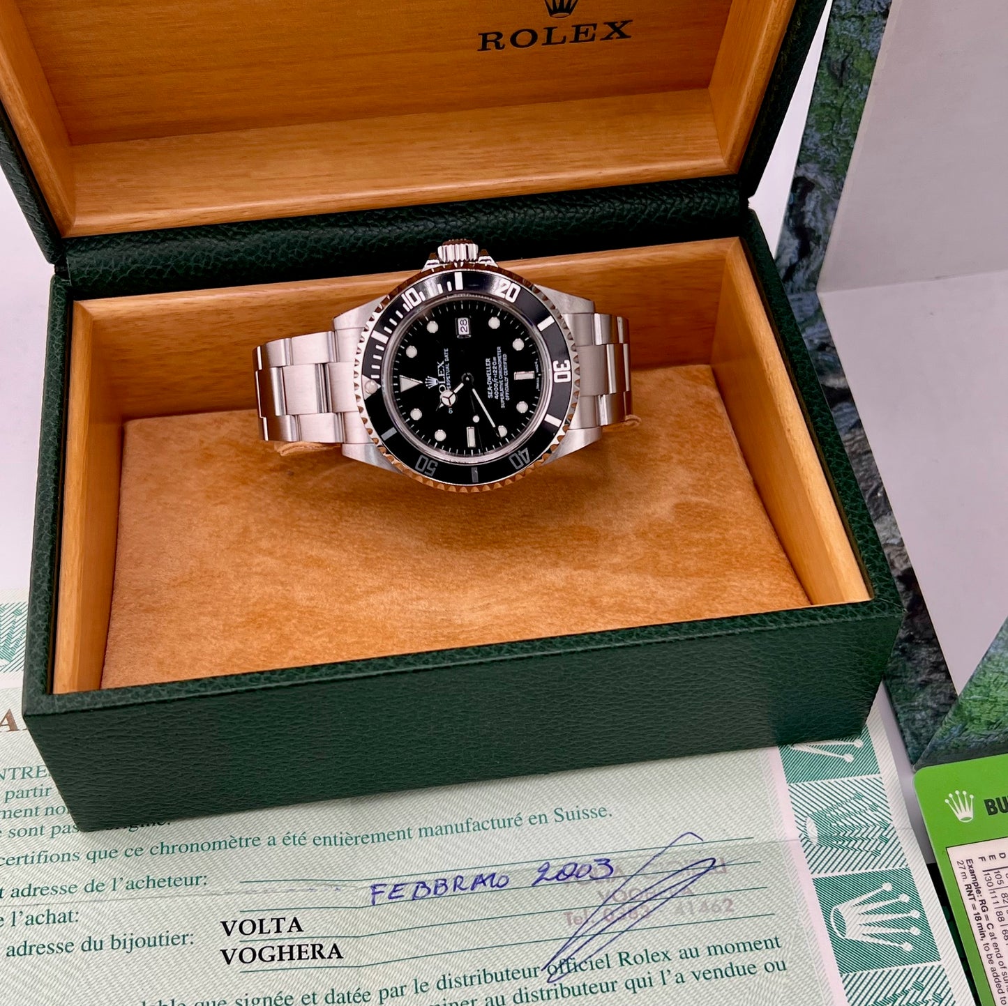 Rolex Sea-Dweller 16600 Seadweller 40mm full set 2003 Tool Kit ITA