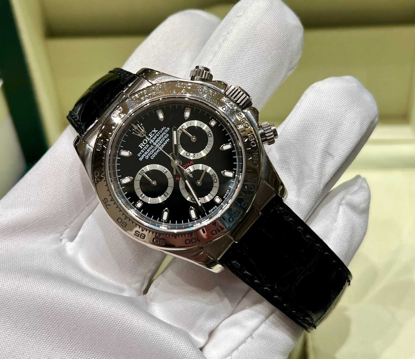 Rolex Daytona 116519 Black Dial 2002 only watch