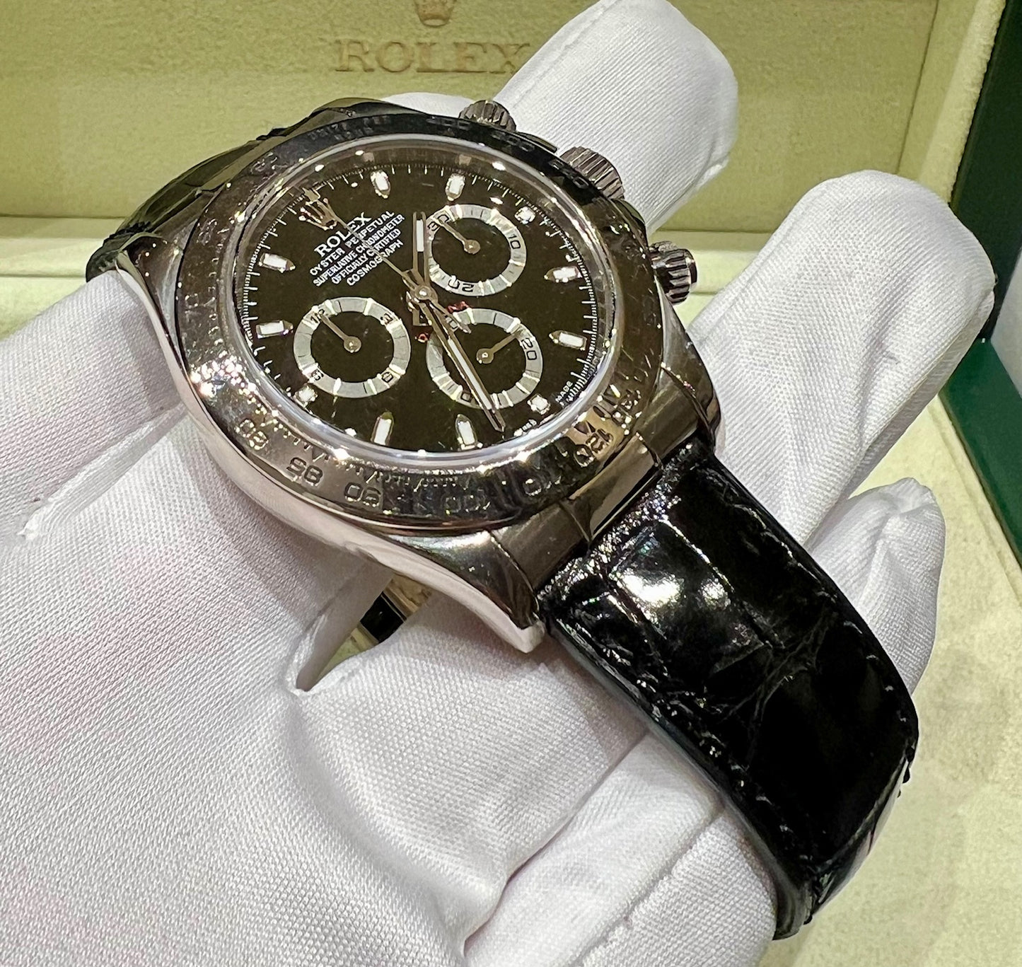 Rolex Daytona 116519 Black Dial 2002 only watch
