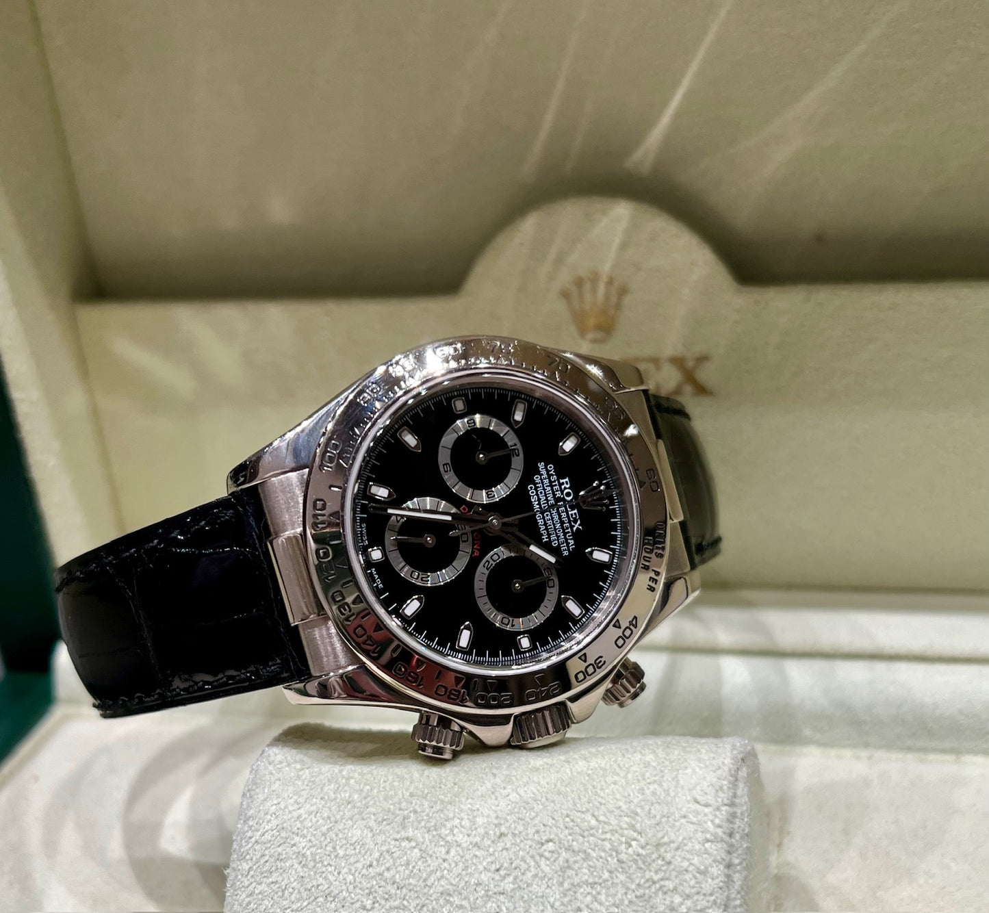 Rolex Daytona 116519 Black Dial 2002 only watch