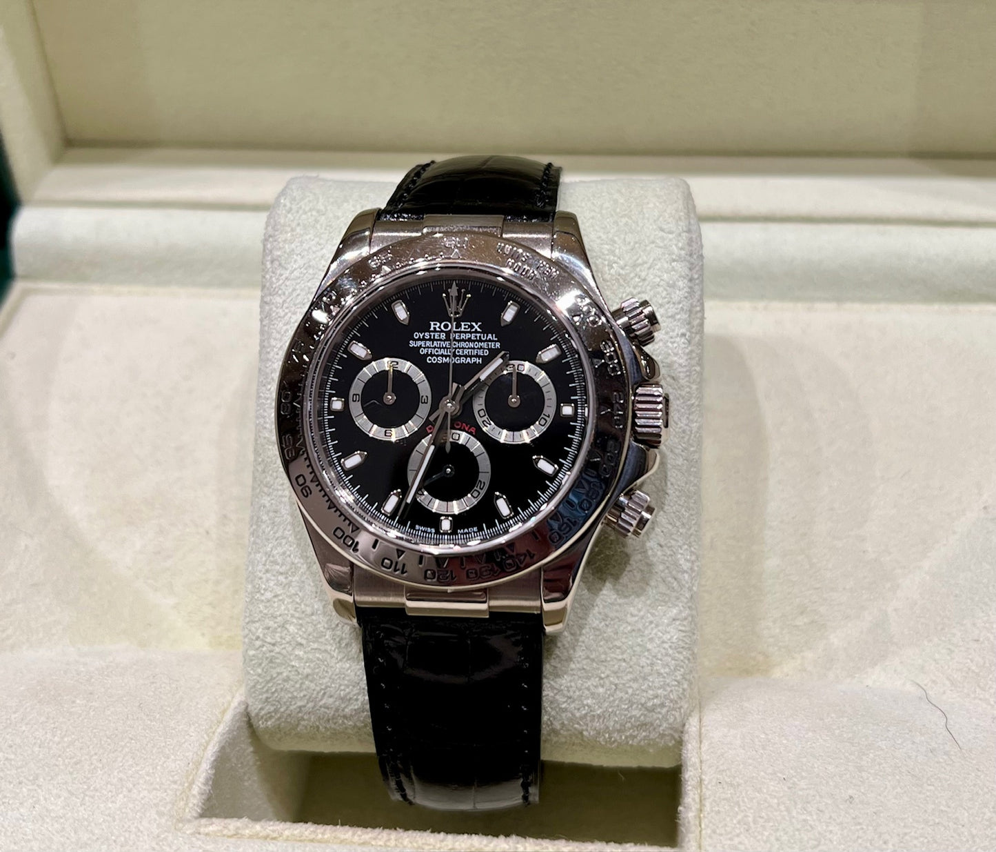 Rolex Daytona 116519 Black Dial 2002 only watch