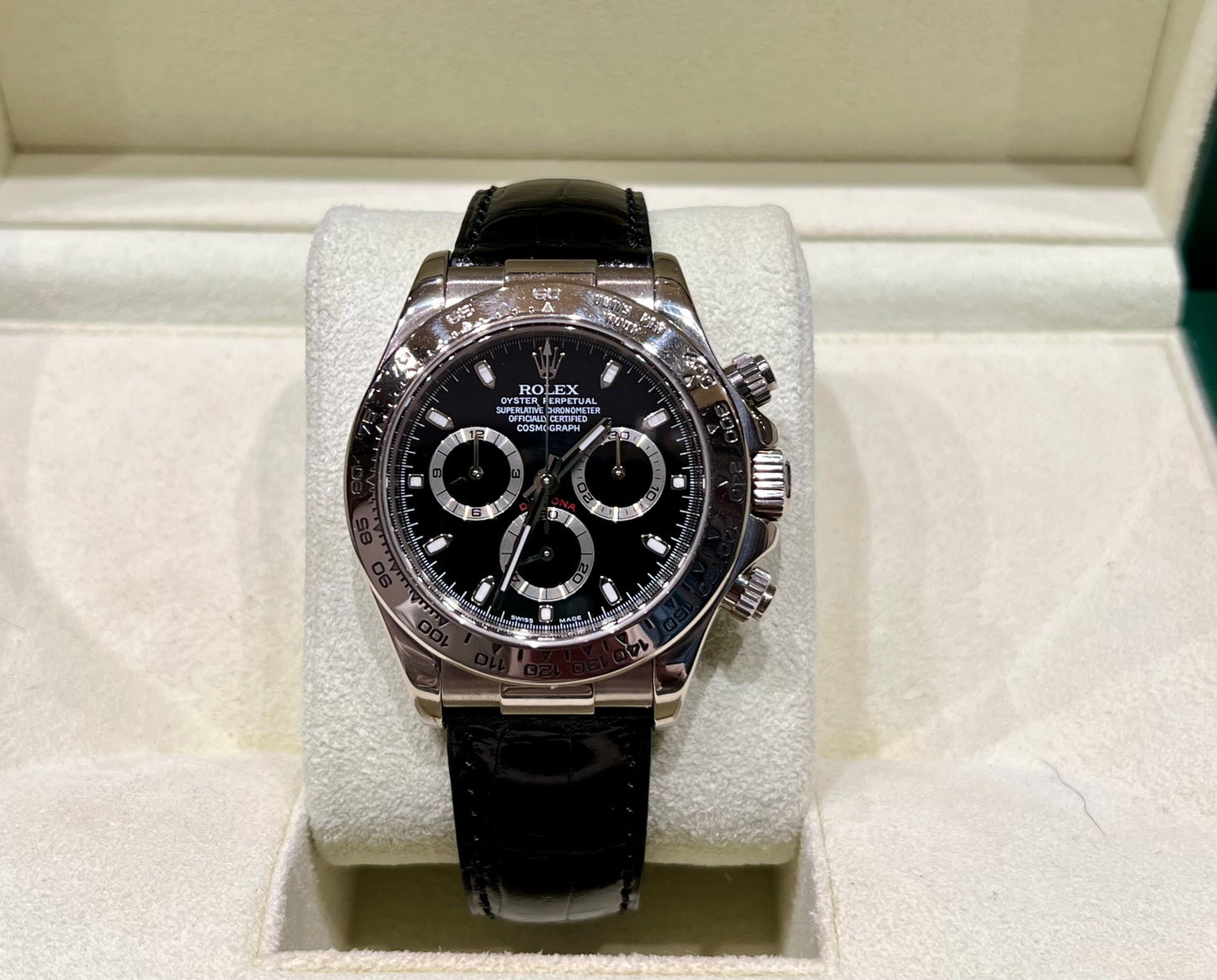 Rolex Daytona 116519 Black Dial 2002 only watch