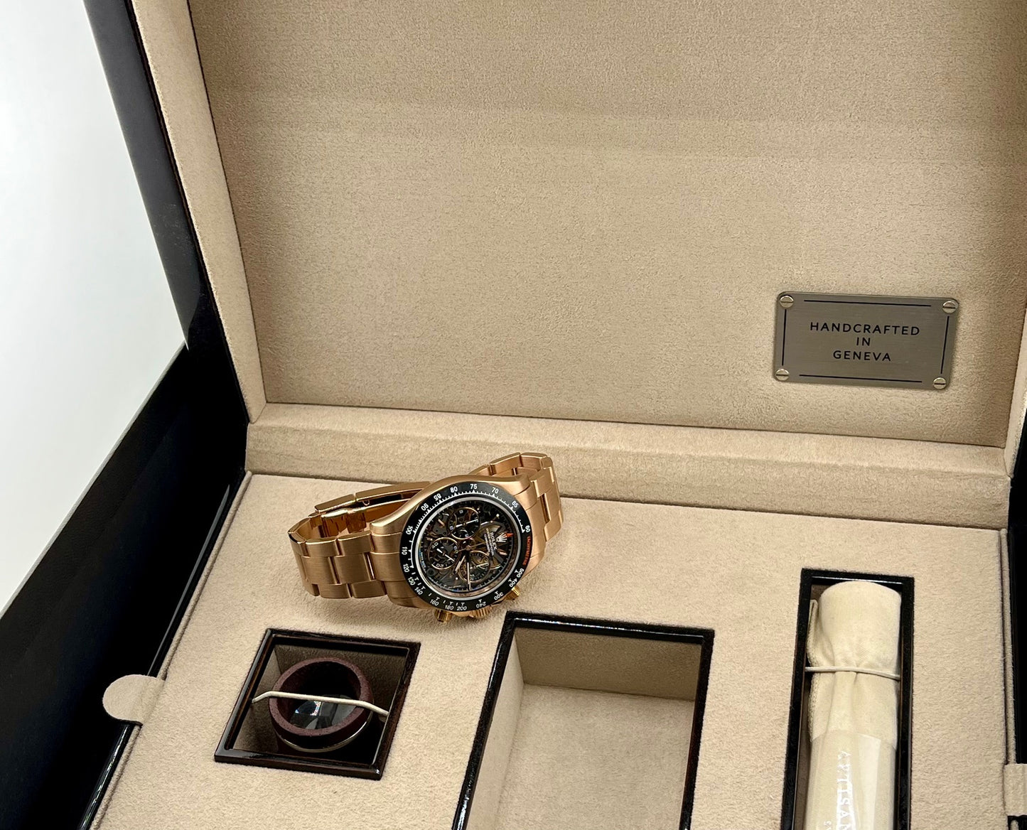Rolex Daytona Artisans De Geneve Rose Gold