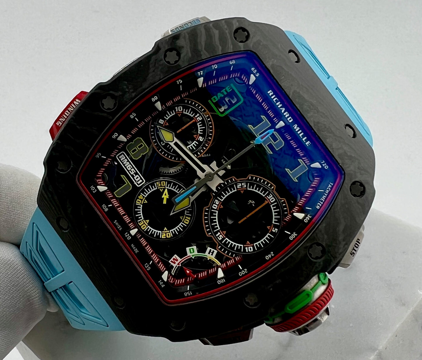 Richard Mille Chronograph RM65-01 2022 50mm Carbon
